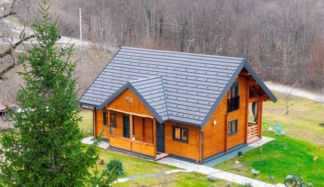 Wooden Villa OLD OAK app2 in fabulous Plitvice Lakes