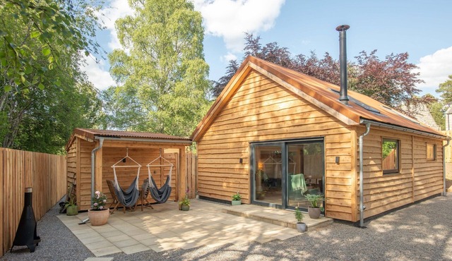 Woodland Cabin in the Cairngorms National Park, Scottish Highlands