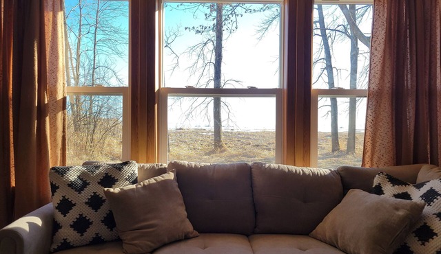 Woodland cabin on the Bay