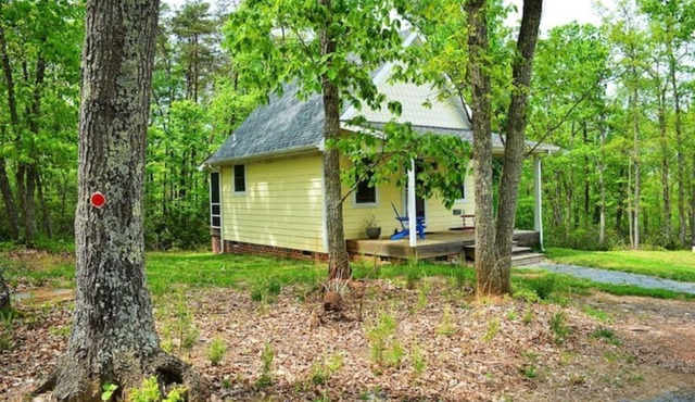 Woodland Cottage near Yogaville, nestled in woods