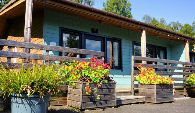 Woodland Pine Lodge by Killin, Loch Tay