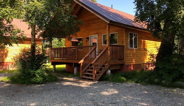 Woodland View Backwoods Cabins at Susitna Lodge