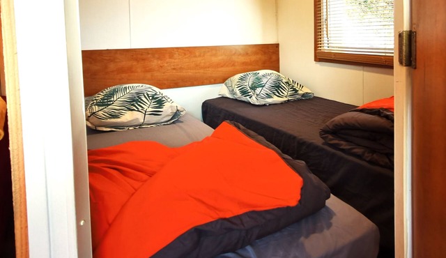 Woodpecker hut in the heart of nature