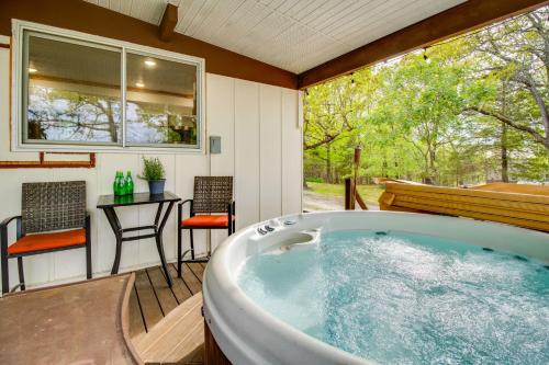 Woods Point Getaway with Private Hot Tub