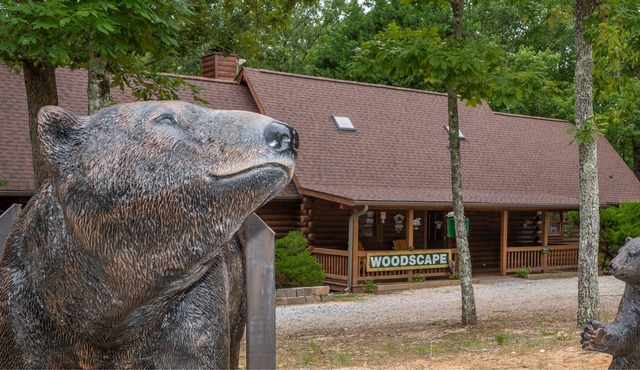 Woodscape Cabins "Deer" - End Cabin of Triplex