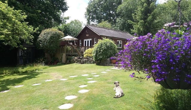 'Woodside Lodge' with private indoor pool. Secluded location, near to Ryde town.