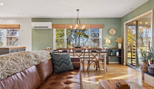 Woodsy Retreat with a Hot Tub and Seasonal Views!