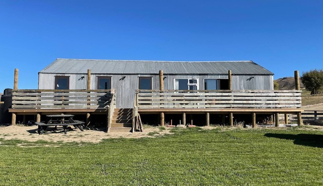 Woolshed converted into 4 bedroom accommodation.