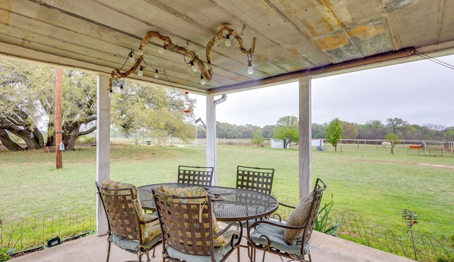 Working 96-Acre Texas Ranch Escape w/Horses, Cows