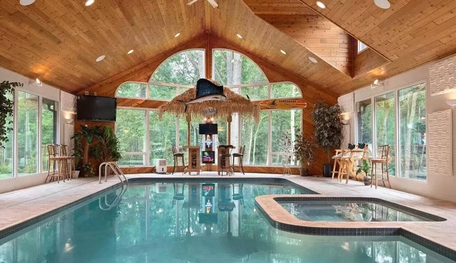 WOW! Indoor Pool. Near Beach. Massive Home. Great Times!