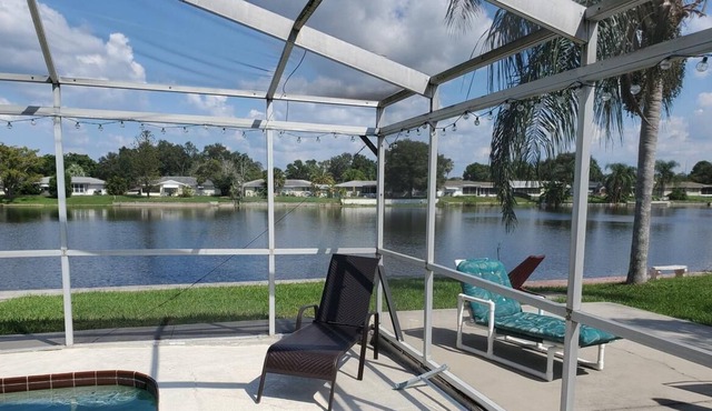 WOW Waterfront Heated Pool Home by BEACH Sleeps 12