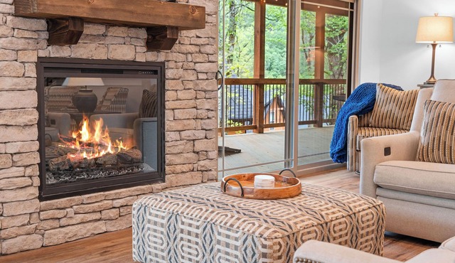 Wraparound Deck, Hot Tub + Resort-Size Pool | 3BR Cabin
