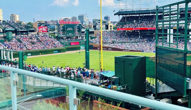Wrigley Field Views - Across the Street! -New Years Week Available!