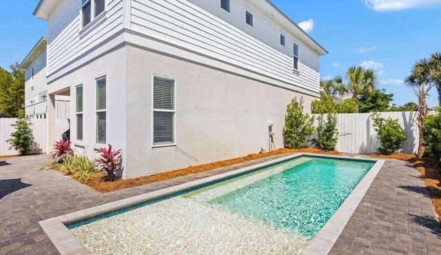 WS, Miramar Beach, Private Heated Pool & Splash Pad, Golf Cart, Walk to Beach