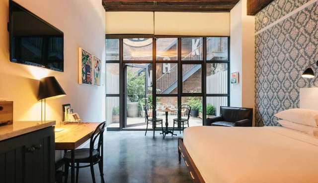 Wythe Hotel | Brooklyn Terrace with Views of Manhattan
