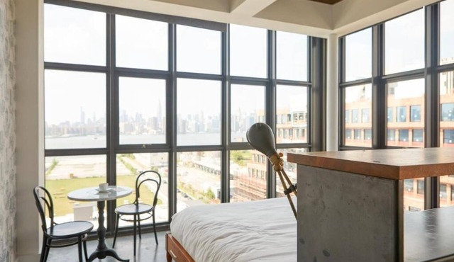 Wythe Hotel l North 8th Loft l Skyline Loft in Iconic Williamsburg