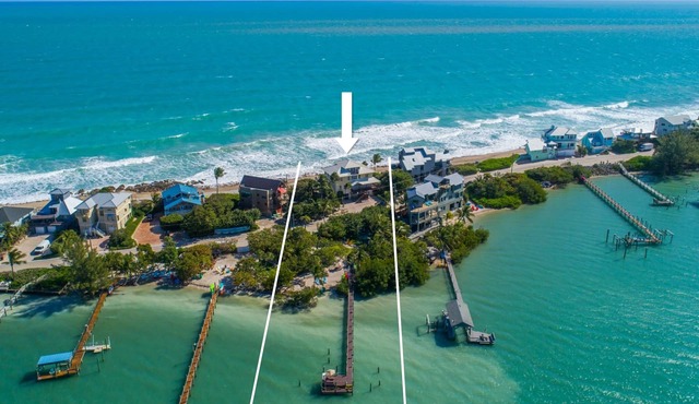 Xanadu: ON.THE.BEACH! Heated pools, Ocean2River, Elevator, Dock,Spa: It's HUGE!