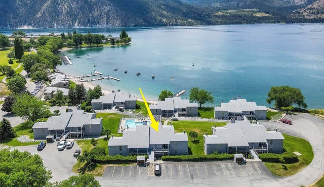 Yacinde F2 Ground Level Poolside with Two Patios