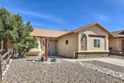 Yard and Fire Pit Quiet East Tucson Escape