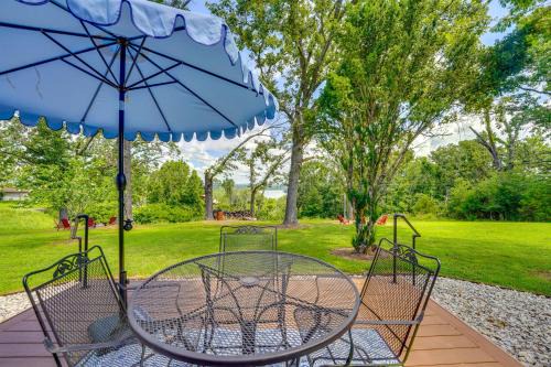 Yard w/Lake View: Home Near Table Rock Lake!
