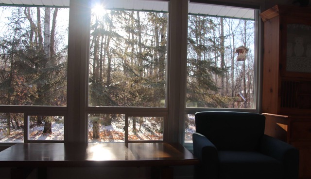 Year-round getaway near the lake.