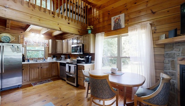 Yellow Cabin on the River