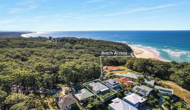 Yellow Fin - Close to the beach with ocean glimpse