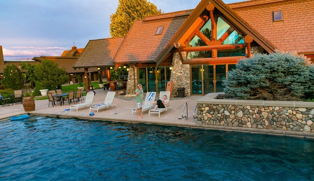 Yellowhawk Resort Pool House, your private and intimate escape!