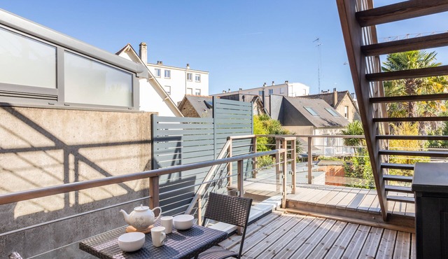 YOKOSO - Studio proche CHU avec terrasse