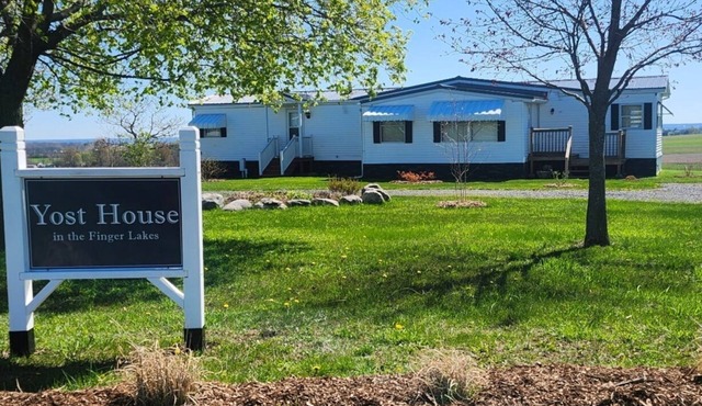 Yost House in the Finger Lakes - Wine, Views, Peace, and wide-open skies!
