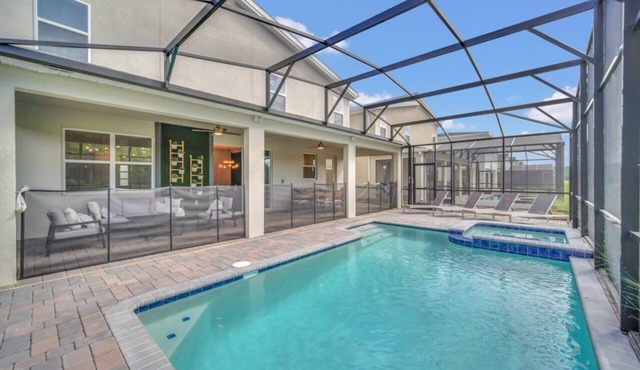 You and Your Family will Love this Luxury Mansion on Storey Lake Resort, Orlando Villa 6272