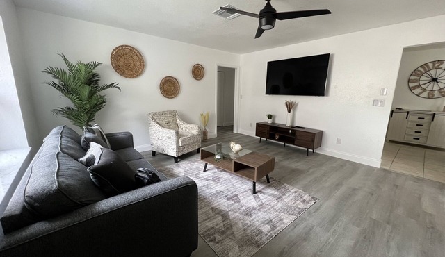 You will enjoy easy access to everything from this centrally located place.