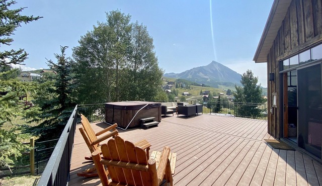 Your family wants to relax in the mountains from the deck @ Montaña Azul, Mt CB!