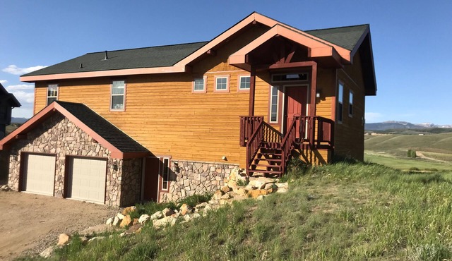 Your home away from home with private hot tub, game room, and majestic views