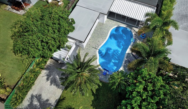 Your house with 4 bedroom 3 full baths 6 min to the beach perfect for 8 people