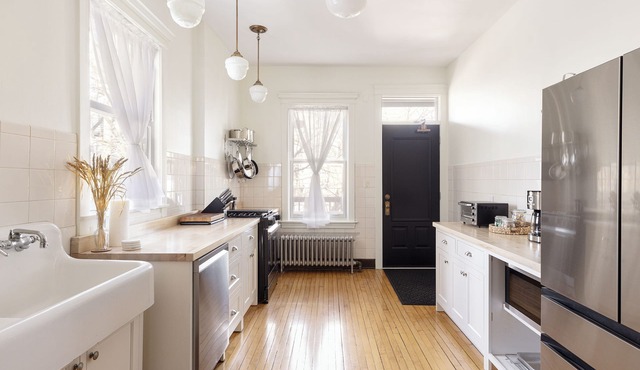 Your Logan Square Oasis with Lush Outdoor Haven!