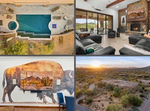Your Luxury Desert Villa with Pool Hot Tub & Views