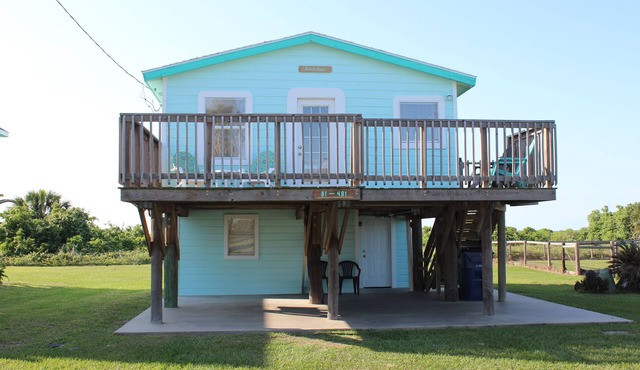 Your Matagorda Hideaway Gulf Views Included!