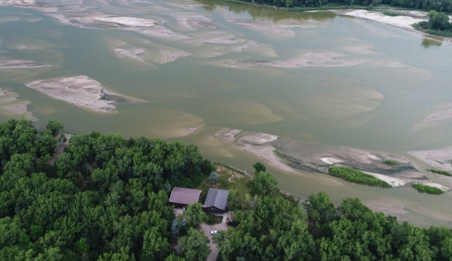 Your Platte River Lost Island Lodge. Privacy, seclusion, captivating views...