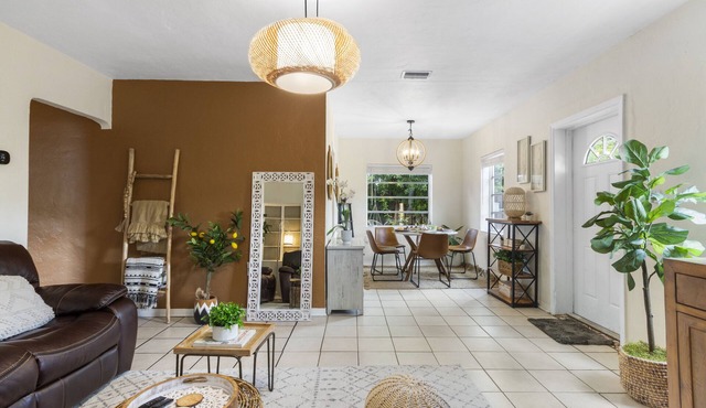 Your stylish 3-bedroom private home designed for travelers who love comfort, design, and outdoor living. Curated boho interiors meet modern amenities, creating a serene yet vibrant retreat.