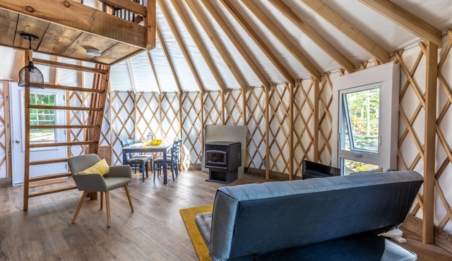 Yourte de luxe la perdrix