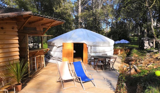Yourte en Provence