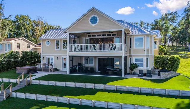 You’ve found the most luxurious lakefront rental in Central Florida!