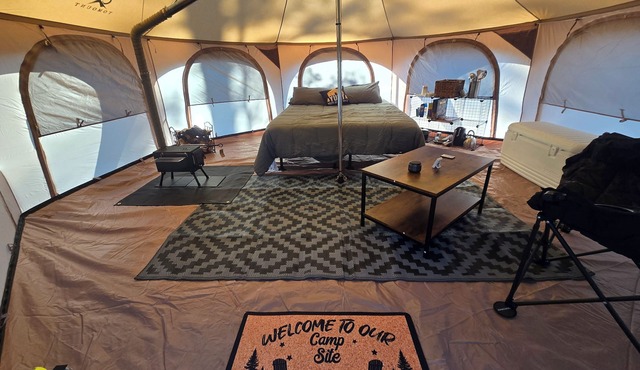 Yurt Campsite @ Blanchard Farm Site 2