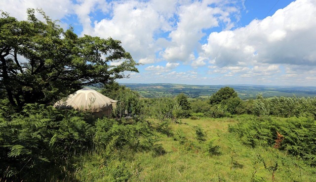 Yurt [sleeps up to 6] & Bathhouse in E Cornwall UK - 5* Off-Grid