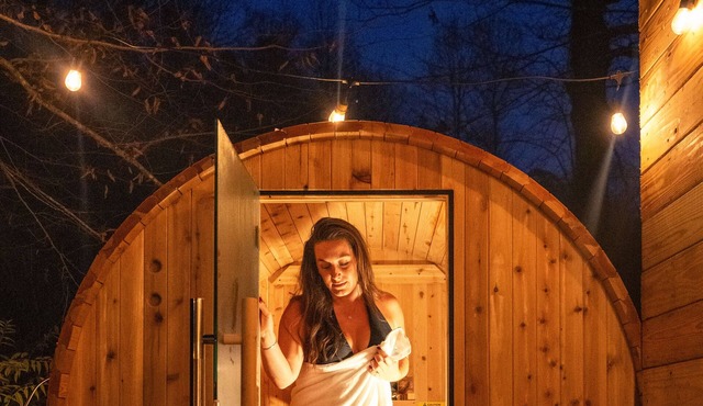 Yurt Stay - Sauna - Creek View - Firepit