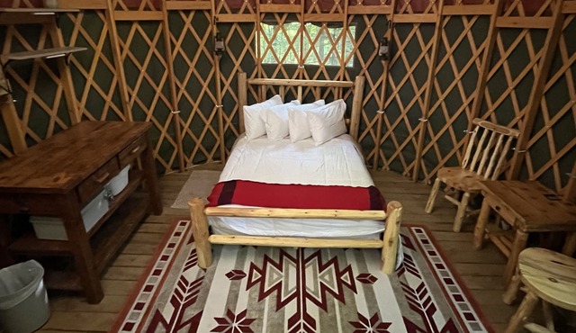 YURTING IN THE UP - A CAMPFIRE RETREAT IN THE FOREST