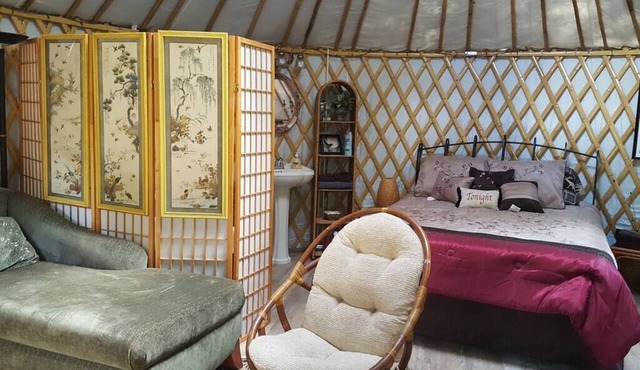 Yurting on the Canoochee River Yurt