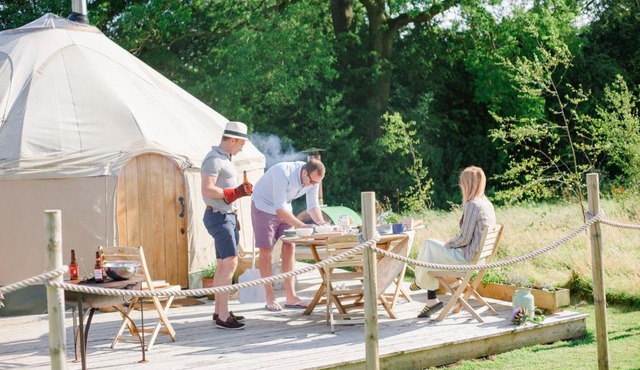 Yurtshire Fountains - Wensley Yurt