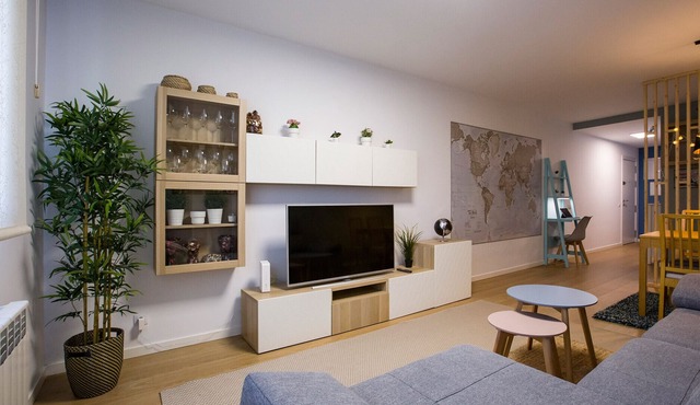 Zalbidea new and renovated apartment with garage and wifi